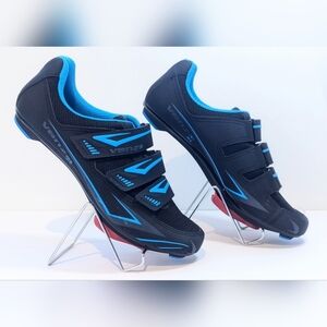 Venzo Bicycle Unisex Road Cycling Riding Shoes Compatible with Peloton Sz 7.5/9